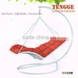 Hanging Rattan Wave Hammock thumbnail-1