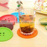 Silicone Fastener Coaster,fastener Cup Coaster for Home thumbnail-1