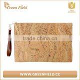 Wholesale Vegan Cork Leather Clutch Bag Women Evening Party Handbag thumbnail-1