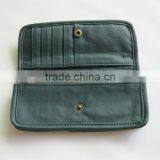 Leather Purse With Metal Clips thumbnail-1