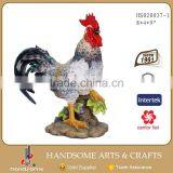 7*4*9'' Resin Home and Garden Art Statue Decoration Lively Animal Rooster Sculpture thumbnail-1