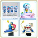 China Promotion Plastic Toy Doraemon Collection, Lovely Doraemon Toys for Kids, World Famous Cartoon Image Doraemon Plastics Toy