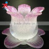 Machine of Extruded Glass Lamp Shade/creative Pastoral Floriated Droplight Glass Lamp Shade, Light Fittings Lamp Shade thumbnail-1