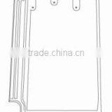 Yixing Best Selling Clay Roofing Tiles, Glazed Ceramic Coated Roof Tiles thumbnail-2