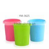 Dull Polish Plastic Waste Bin thumbnail-1