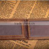 Full Grain Leather Money Clip Wallet With High Quality RFID Blocker Slim Bifold Credit Card Holder