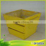 Homes and Gardens Natural Wooden Artificial Flower Basket Decoration thumbnail-4