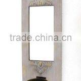 Cheap Candle Holders With Metal Base in Natural thumbnail-1