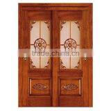 Luxury Antique Solid Wood External Door for Villa and Hotel, Finished by Handcarved BF11-12191c thumbnail-5