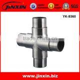 JINXIN Indoor Handrail Dia 50.8mm Pipe Railing Balustrade Inox for Stair thumbnail-1