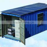 Off-grid solar mobile housing & cold storage