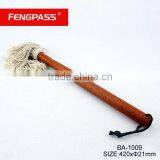 Long Hand BBQ Cleaner With Wooden Handle thumbnail-1