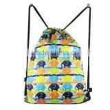 New Recycle Factory Promotional Drawstring Nylon Sling Bag thumbnail-3