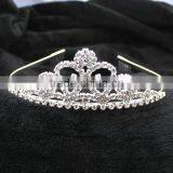 2016 Trendy Handmade Crystal Wedding Tiara Wholesale Halo H172-012 thumbnail-2