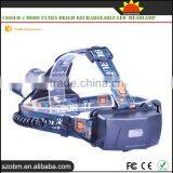 Multipurpose RJ-5000 XM-L2 Led Headlamp 1800Lm 4 Mode Ultra Brigh Rechargeable Led Headlamp thumbnail-3