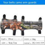 PU And Cowhide Archery Hunting Safe Arm Guards With 2 ,3 and 4 Straps thumbnail-4