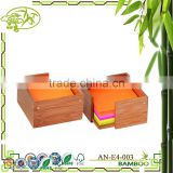 Aonong Bamboo Sticky Note/ Memo Holder Natural