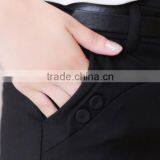 Oem Service Style Fashion Designing Tapered Trousers Wrap Women Low Crotch Pants thumbnail-5