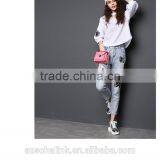 Hot Sale New Model Female Jeans Fashion Design Chic Jeans for Lady thumbnail-2