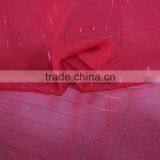 100% Polyester Fabric With Lurex, 75D Chiffion thumbnail-1