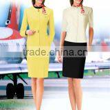 Airline Stewardess Uniform Design thumbnail-1