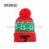 Elegant Beautiful New Fashion 100% Acrylic Winter Knit Hats thumbnail-1