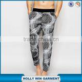 Mens Loungewear Tracksuit Bottoms With Geo Print for Sale thumbnail-1