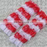 Wholesale Fancy Dress Lace Ruffle Knitting Leg Warmers for Kids thumbnail-3