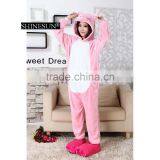 New Winter Unisex Men Women Adult Pajamas Cosplay Costume Cartoon Animal Pig Sleepwear thumbnail-2