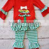 Giggle Moon Remake Outfits Girls Boutique Sets Smocked Children Clothing Christmas Baby Clothes Baby Outfit thumbnail-5