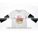 2015 100% Cotton Boys Clothing Children Long Sleeve T-shirt thumbnail-1