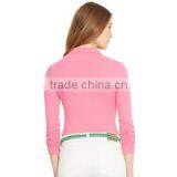 Pink Button up Long Sleeve Pretty Woman Clothing thumbnail-2
