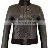 High Quality Leather Jacket for Woman thumbnail-1
