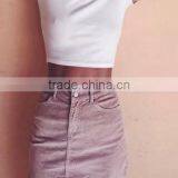 Runwaylover 151 Women Sexy Tight High Waist A-Line Mini Skirt thumbnail-3