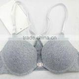 Popular design comfortable fitting girls bra front clasp underwear