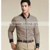 2017 Latest Fashionable Mens Stripe Shirt thumbnail-2