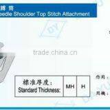 Double needle shoulder top stitch attachment DA YU 423 F212