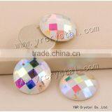 Rhinestone 20mm Flatback AB Color With Holes or Not thumbnail-2