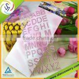 Wholesale Adhesive Rhinestone Letters Stickers thumbnail-3