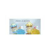 Sell Polyresin Craft Children With Mobile Phone Holder thumbnail-1