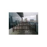 Green Partition Isolation WPC Outdoor Fence For Landscape and Building