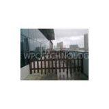 Green Partition Isolation WPC Outdoor Fence For Landscape and Building