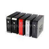 Black , UV Red , Silver Mini Computer Cabinets Low-power Dissipation