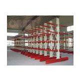Long Goods Handling Cantilever Shelving For Timber , Pipe , Tube Storage