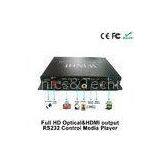 Full HD Media Player Optical / HDMI Output RS232 / 1080p USB Media Player TV Box