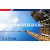 High Quality Construction Tower Crane 24.7KW 40 - 130m Flat Top Tower Crane QTZ80 thumbnail-1