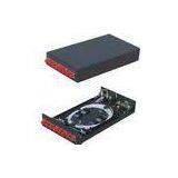 Cold Rolled Steel Shee Fiber Optic Terminal Box-8 Adapters Outlet for Wall Mounted