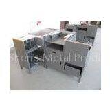 Conveyor Belt Hyper Market / Supermarket Checkout Counter 110V / 60HZ