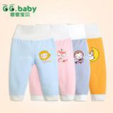 New2015 Cotton Autumn Winter Baby Pants High Waist Baby Boy Girl Clothing Rompers Infant Pants Babies Newborn Full Long Trousers