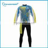 OEM & ODM UV50+ Cycling Jerseys Breathable Bicycle Clothing with print or solid